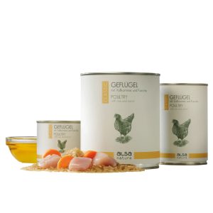 alsa-nature Gevogelte met volkorenrijst en wortel, 200 g, Aantal: 12 x 200 g
