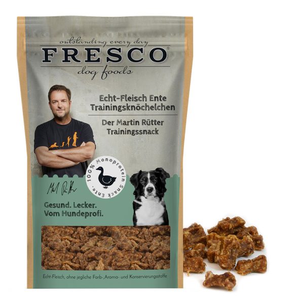 3 x 150 g Eend Martin Rütter Trainingsknokkels voor Honden