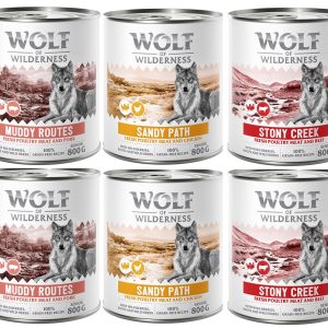 Wolf of Wilderness Senior “Expedition” 6 x 800 g - Mixpakket