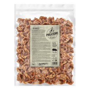 5kg Varkensoorschelp Phil & Sons Hondensnack