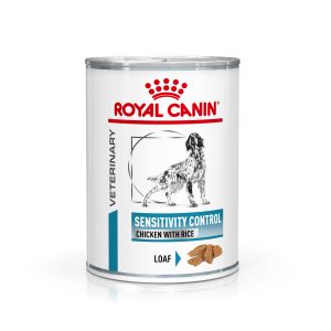 24 x 410 g Control Kip & Rijst Royal Canin Veterinary Sensitivity Hondenvoer