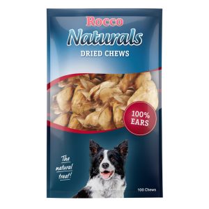 10 stuks Runderoren Natuur Rocco Hondensnacks
