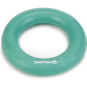 Rubber hondenspeeltje ring massief mint 9 cm