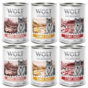Wolf of Wilderness Senior 'Expedition' 6 x 400 g