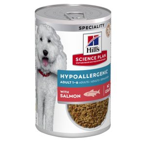 12x 363g Hill's Science Plan Adult Hypo met Zalm nat hondenvoer