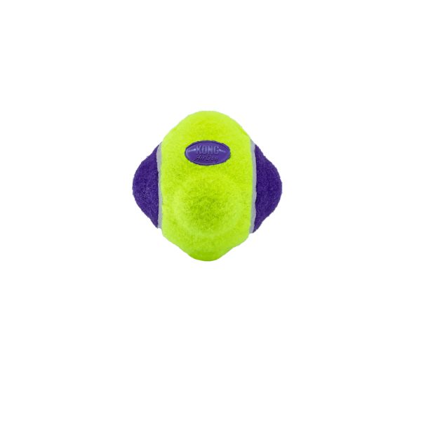 KONG AirDog Knobbelbal met pieper Gr. M/L: Ø 8,9 cm