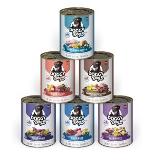 24x800g Doggy Dog Adult Mix (6 soorten) nat hondenvoer