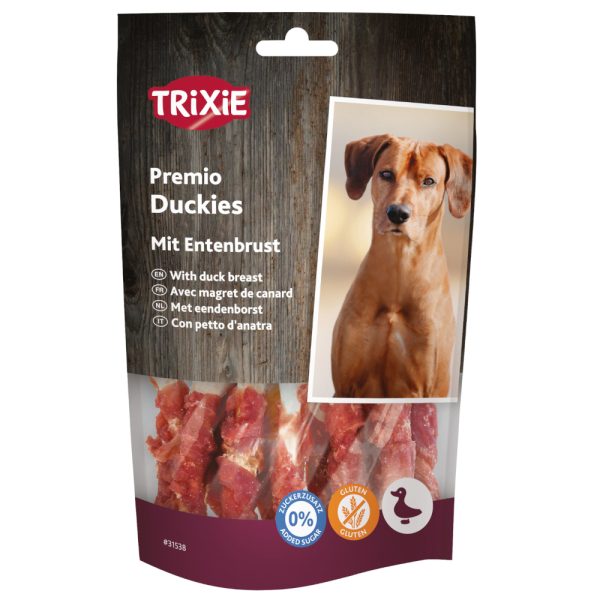 100g Trixie PREMIO Duckies met eend hondensnacks