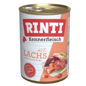 Voordeelverpakking RINTI Kennerfleisch 24 x 400 g - Zalm