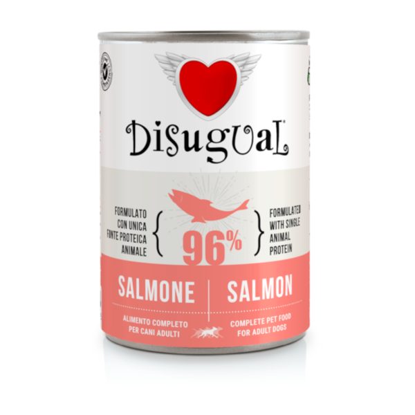 6x400g Disugual Adult Zalm natvoer voor honden