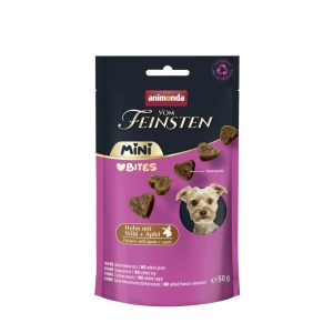 animonda vom Feinsten Adult Mini Bites - 10 x 50 g kip met wild & appel