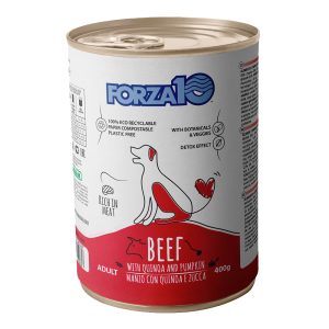 12x400g Forza10 Maintenance rundvlees en quinoa natvoer voor honden