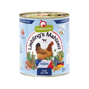 6 x 800g Granatapet Lievelingsmaaltijd City Tour Paris nat hondenvoer