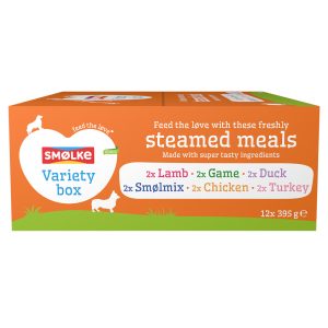 Smølke Steamed Meals 12 x 395 g --Mix (6 Soorten)