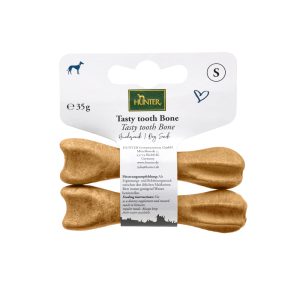 HUNTER Tasty Tooth Bone - Voordeelpakket: 4 x Maat S (140 g)
