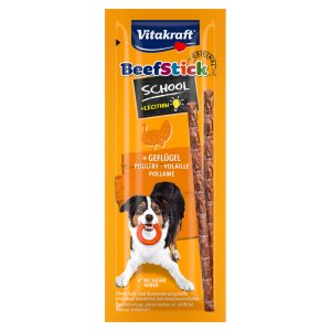 20g gevogelte 10st. Vitakraft Rundvlees Stick School hondensnacks