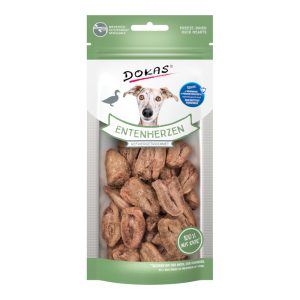 22g Dokas Eend Hartjes Gevriesdroogde Eend Hondensnacks