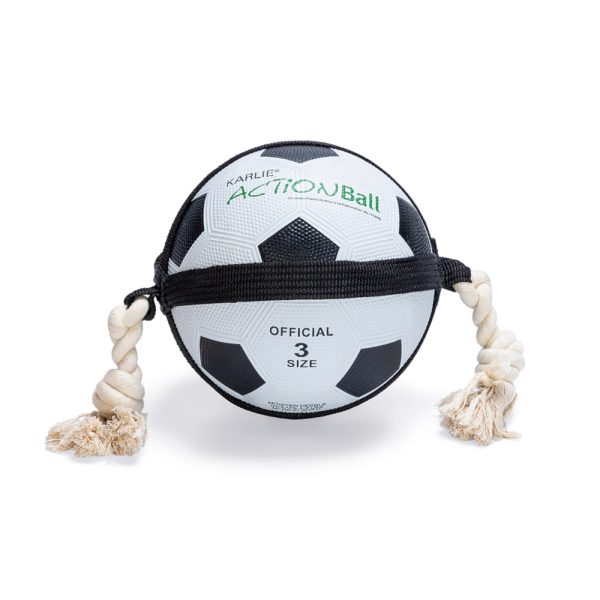 Karlie Actiebal Voetbal Ø19x49cm hond