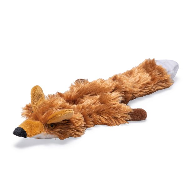 Karlie Flatino pluche knuffel vos 30x10x3cm hond