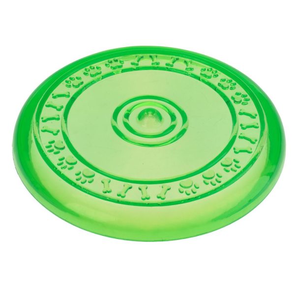 Hondenspeeltje Frisbee uit TPR 3 stuks