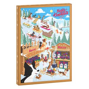 Adventskalender voor Honden Rocco Snacks 192gr