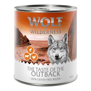 24x800g The Taste of The Outback Wolf of Wilderness Hondenvoer