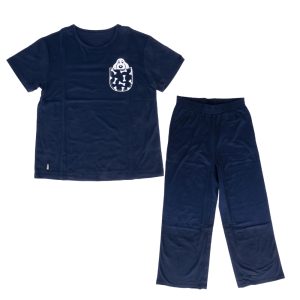 TIAKI Huisdier Pyjama Pet Love maat M, donkerblauwe hond